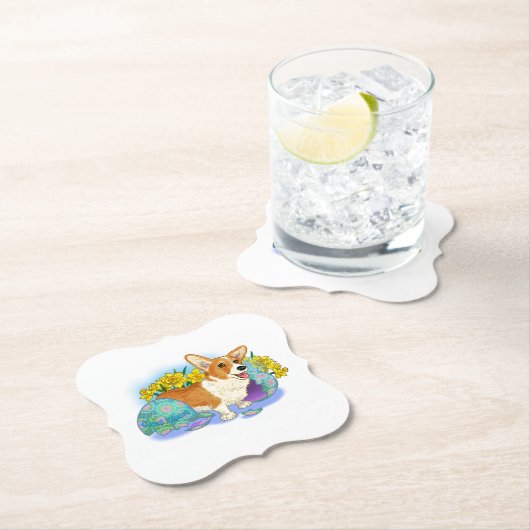 Niedlich-Osterkorgi Untersetzer (Vor Ort)