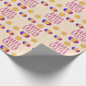 Niedlich Osterküken und Eier Frohe Osterferien Geschenkpapier (Ecke)