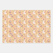 Niedlich Ostermuster Bunny Geschenkpapier Set (Vorderseite)