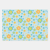 Niedlich Ostern Blume Geschenkpapier Set (Vorderseite 2)