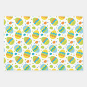 Niedlich Ostern Blume Geschenkpapier Set (Vorderseite)