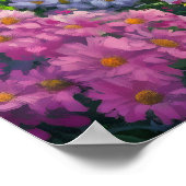 Niedlich Ostern Bunny Egg Jour Painting Poster (Ecke)