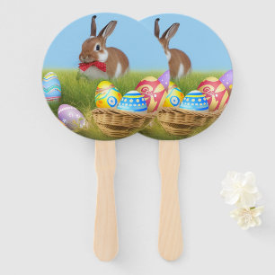 Niedlich Ostern-Bunnyum für eine positive Stimmung Fächer