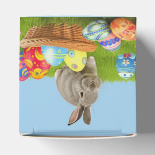 Niedlich Ostern-Bunnyum für eine positive Stimmung Geschenkschachtel (Oben)