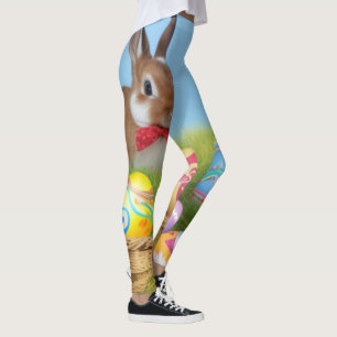 Niedlich Ostern-Bunnyum für eine positive Stimmung Leggings