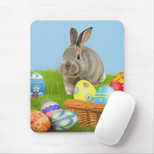Niedlich Ostern-Bunnyum für eine positive Stimmung Mousepad