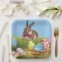 Niedlich Ostern-Bunnyum für eine positive Stimmung