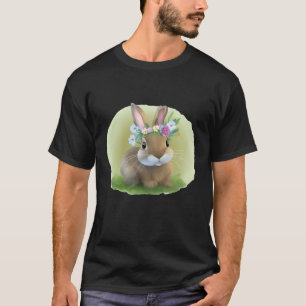 Niedlich Ostern-Bunnyum für eine positive Stimmung T-Shirt