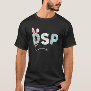 Niedlich Ostern DSP RN Nurse Bunny Ears Happy Oste T-Shirt