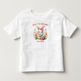 Niedlich Ostern Egger Hunter sonniger personalisie Kleinkind T-shirt