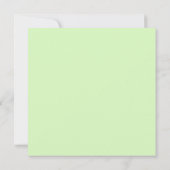 Niedlich Ostern Einladung (Rückseite)