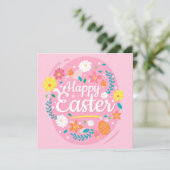 Niedlich Ostern Einladung (Stehend Vorderseite)