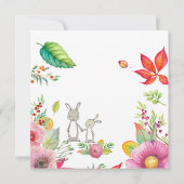 Niedlich Ostern Einladung (Rückseite)