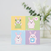 Niedlich Ostern Einladung (Stehend Vorderseite)