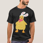 Niedlich Ostern Entengeschenke Funny Duck Ei black T-Shirt (Vorderseite)