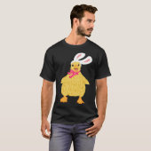 Niedlich Ostern Entengeschenke Funny Duck Ei black T-Shirt (Vorne ganz)