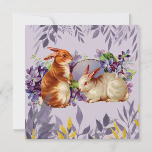 Niedlich Ostern Feiertagskarte