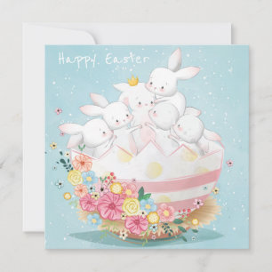 Niedlich Ostern Feiertagskarte