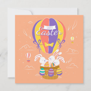 Niedlich Ostern Feiertagskarte