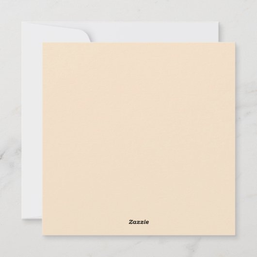 Niedlich Ostern Feiertagskarte (Rückseite)