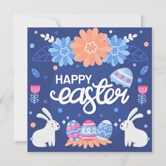 Niedlich Ostern Feiertagskarte (Vorderseite)