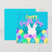 Niedlich Ostern Feiertagskarte (Vorne/Hinten)