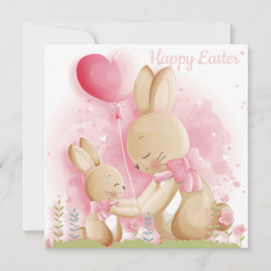 Niedlich Ostern Feiertagskarte