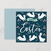 Niedlich Ostern Feiertagskarte (Vorne/Hinten)