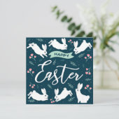 Niedlich Ostern Feiertagskarte (Stehend Vorderseite)