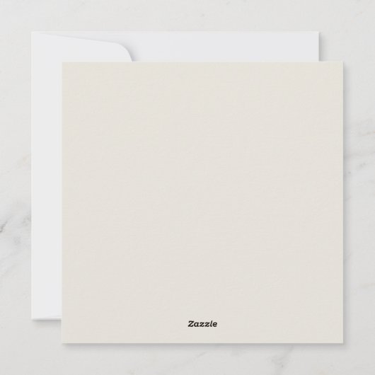 Niedlich Ostern Feiertagskarte (Rückseite)