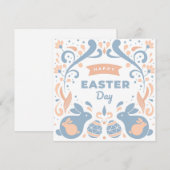 Niedlich Ostern Feiertagskarte (Vorne/Hinten)