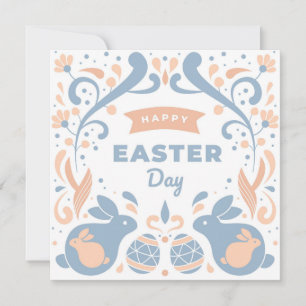 Niedlich Ostern Feiertagskarte