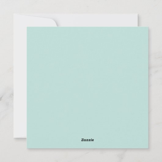 Niedlich Ostern Feiertagskarte (Rückseite)