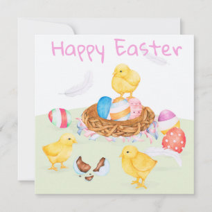 Niedlich Ostern Feiertagskarte