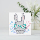Niedlich Ostern Feiertagskarte (Stehend Vorderseite)