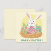 Niedlich Ostern Feiertagskarte (Vorne/Hinten)