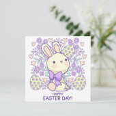 Niedlich Ostern Feiertagskarte (Stehend Vorderseite)