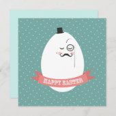 Niedlich Ostern Feiertagskarte (Vorne/Hinten)