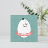 Niedlich Ostern Feiertagskarte (Stehend Vorderseite)