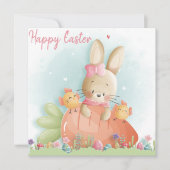 Niedlich Ostern Feiertagskarte (Vorderseite)