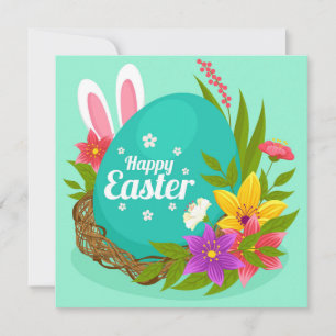 Niedlich Ostern Feiertagskarte