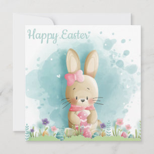 Niedlich Ostern Feiertagskarte
