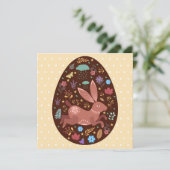 Niedlich Ostern Feiertagskarte (Stehend Vorderseite)