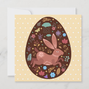Niedlich Ostern Feiertagskarte