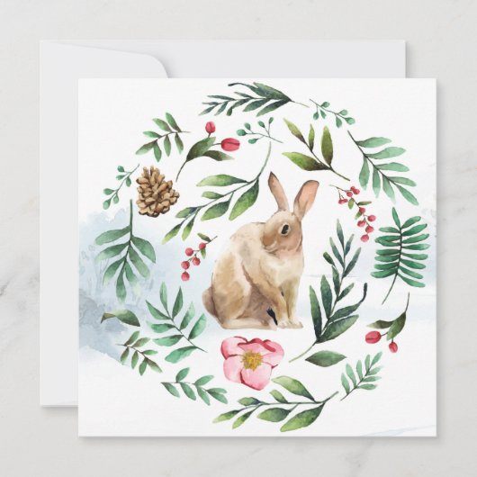 Niedlich Ostern Feiertagskarte (Vorderseite)