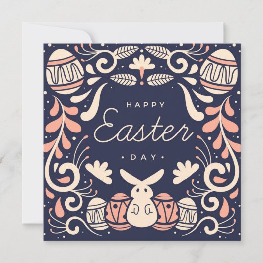 Niedlich Ostern Feiertagskarte (Vorderseite)