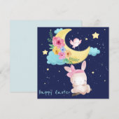 Niedlich Ostern Feiertagskarte (Vorne/Hinten)