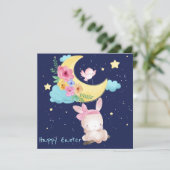Niedlich Ostern Feiertagskarte (Stehend Vorderseite)