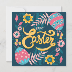 Niedlich Ostern Feiertagskarte