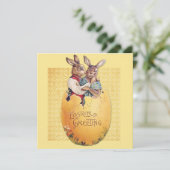 Niedlich Ostern Feiertagskarte (Stehend Vorderseite)